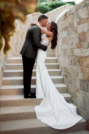 Couple portraits before wedding in chileno bay auberge resort in los cabos