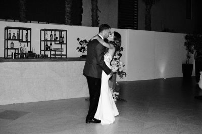 First dance in wedding in chileno bay auberge resort in los cabos